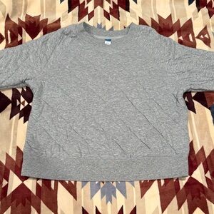 Old Navy Heather Gray Sweatshirt